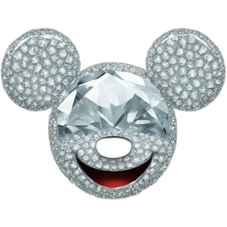 diamond mickey mouse emoji