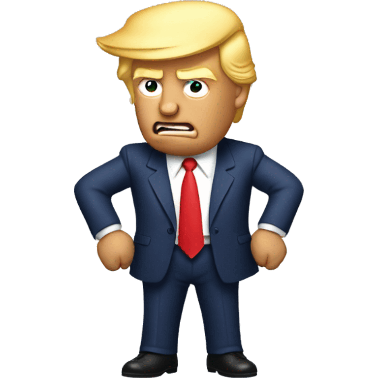 Donald trump breaking it down emoji