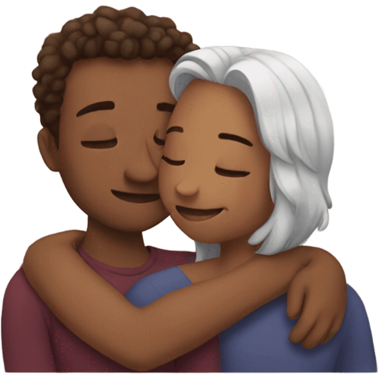 cuddling  emoji