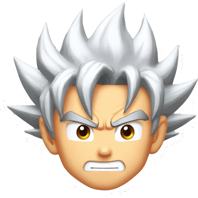 Goku rigolant  emoji