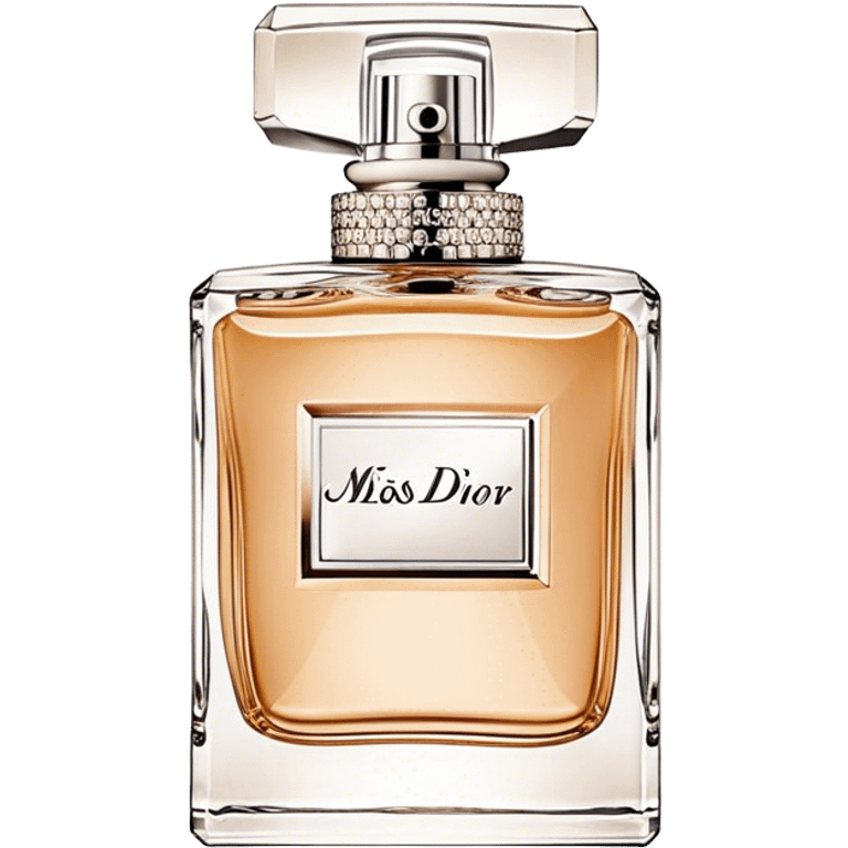 Dior miss dior eau de parfum, squared bottle beige emoji