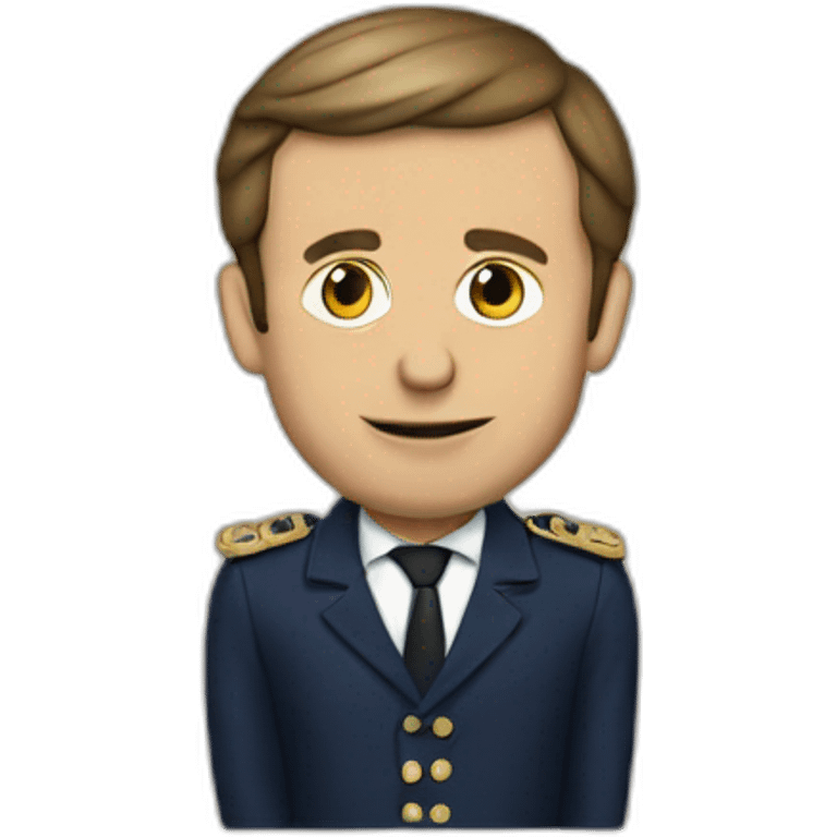 Macron de france emoji