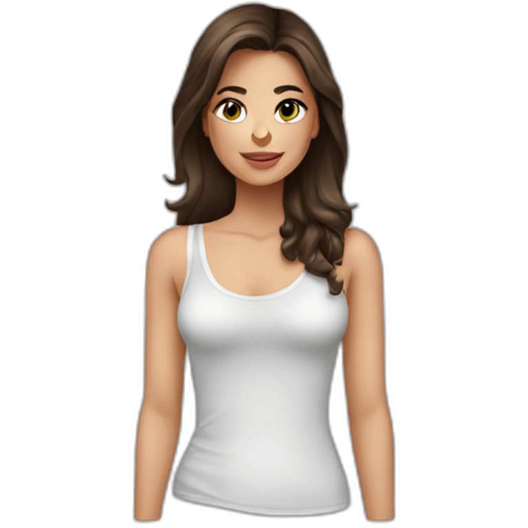 brunette-girl-wearing-a-seethrough-shirt emoji