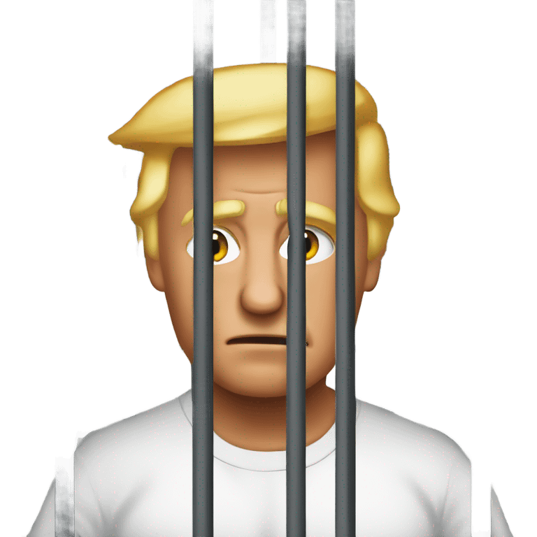 trump in jail emoji