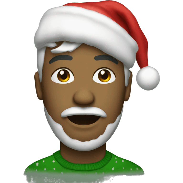 ugly christmas sweate emoji