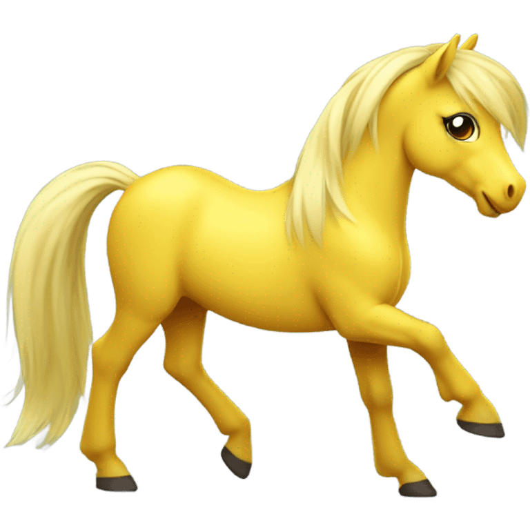 Pony banana emoji