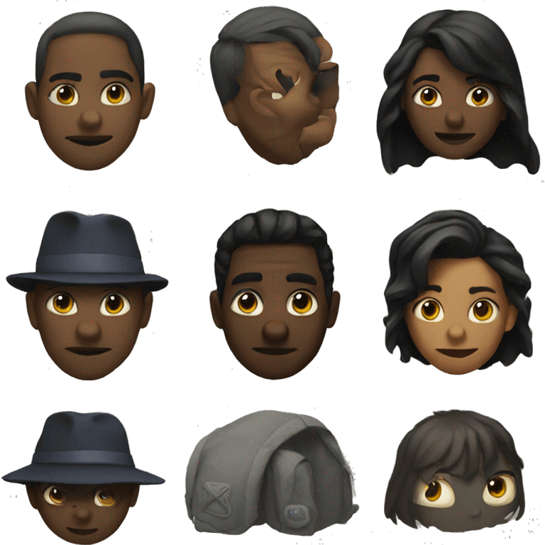 Shadows of the past emoji