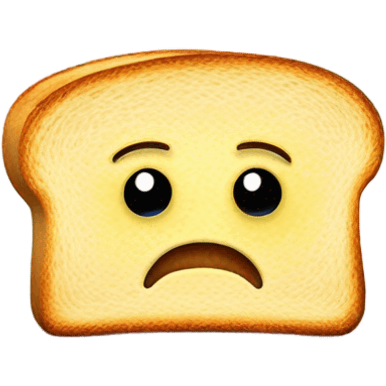 crying toast emoji