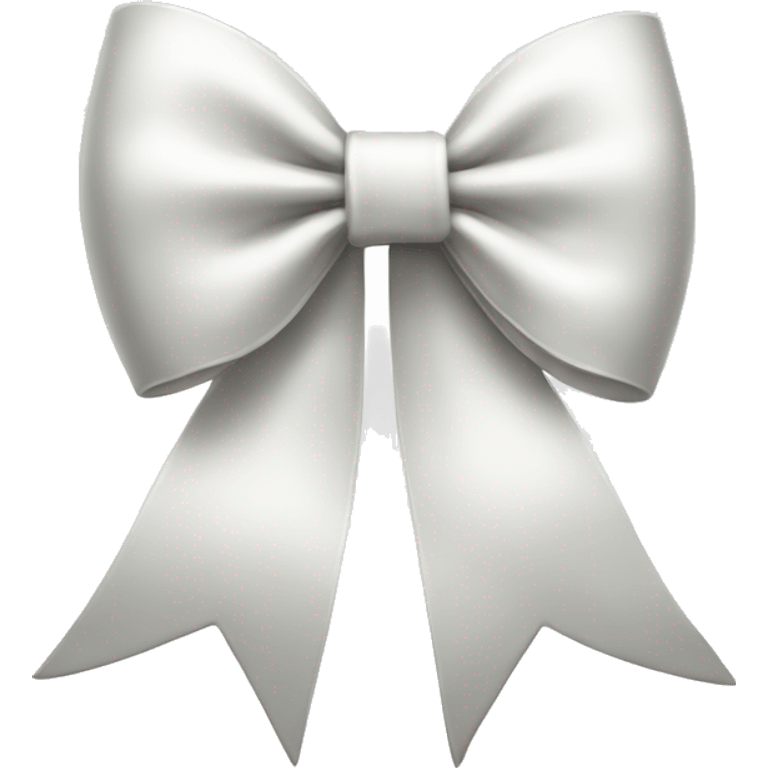 white bow emoji