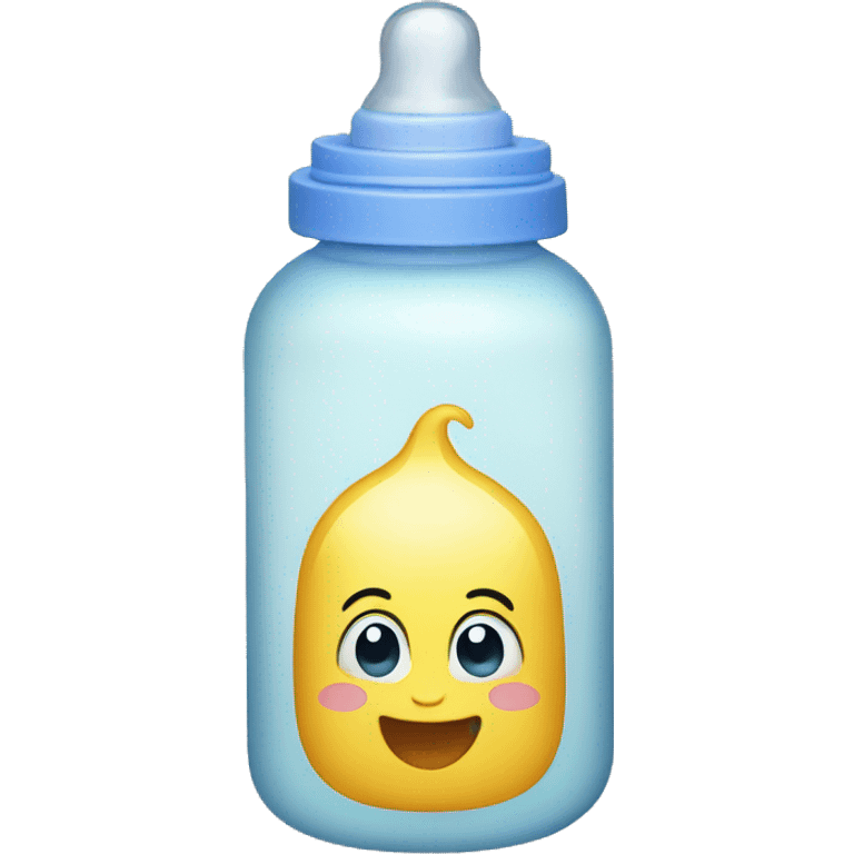 baby bottle emoji