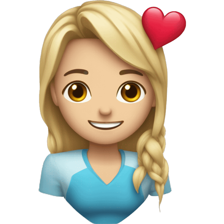 Un corazón con elombre agustina dentro emoji