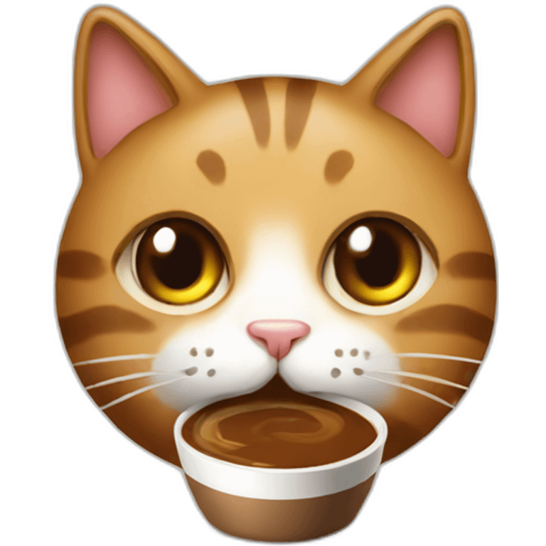 coffee-cat emoji