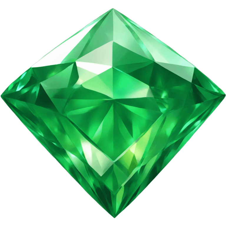 Green Diamond emoji