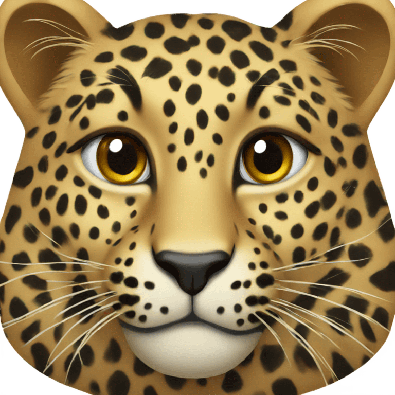 leopard heart emoji