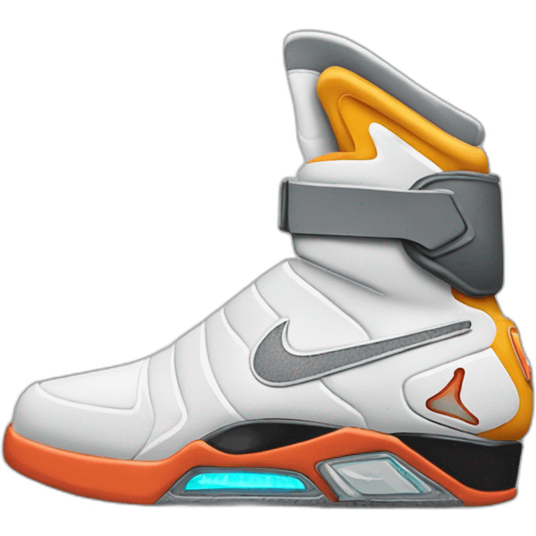 back to the future nike shoes emoji