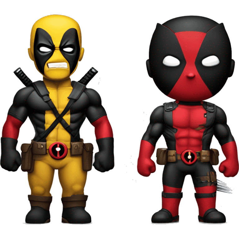 Deadpool wolverine emoji