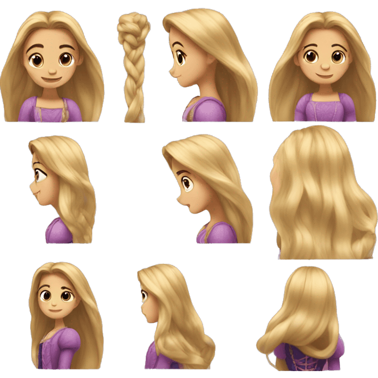 Rapunzel emoji