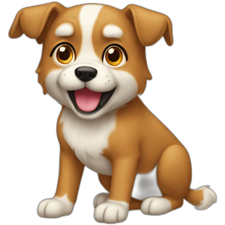 Kintamani dog emoji