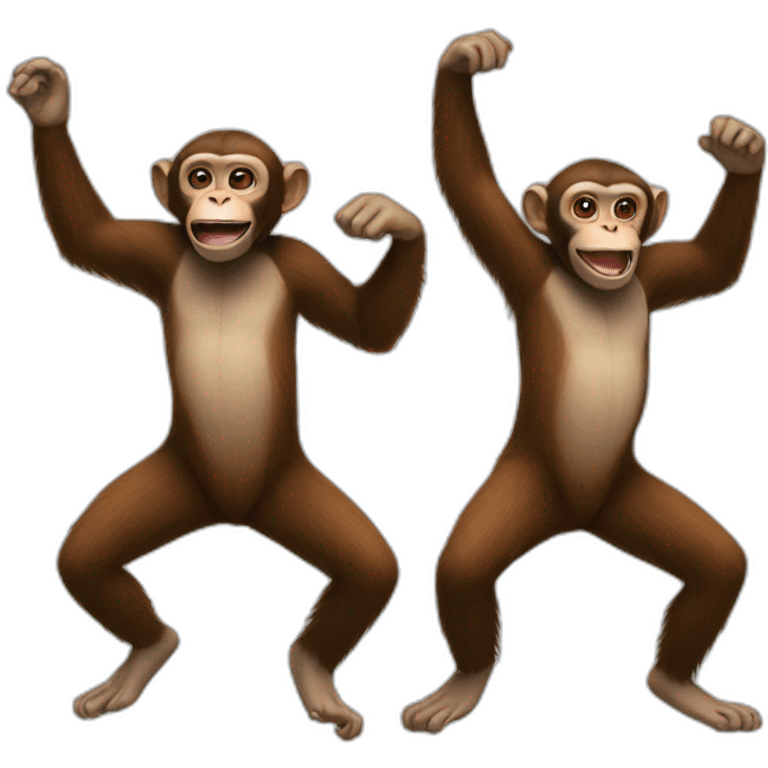 monkey dance emoji