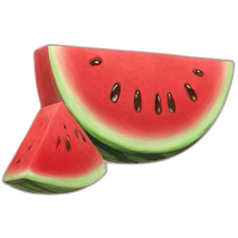 eaten watermelon emoji