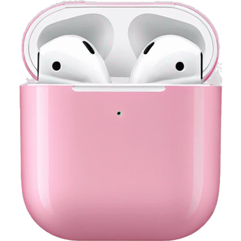 pinke airpods emoji