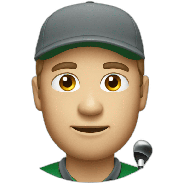 golf player emoji