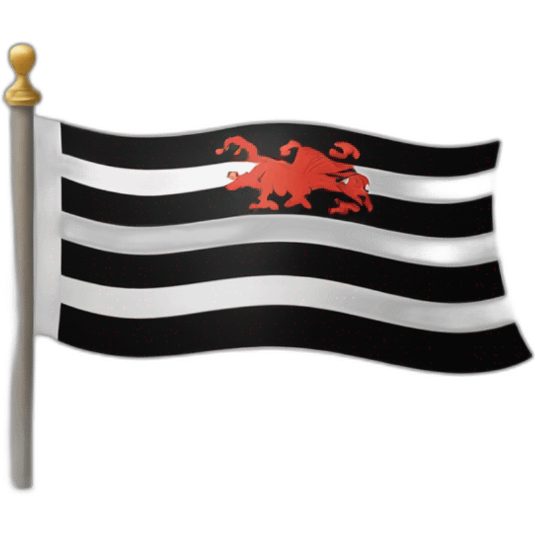 The Corsican flag emoji