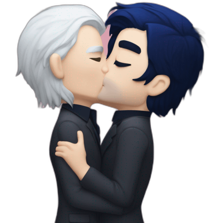 gerard way kissing joe biden emoji