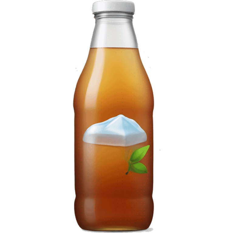 Iced tea bottle emoji