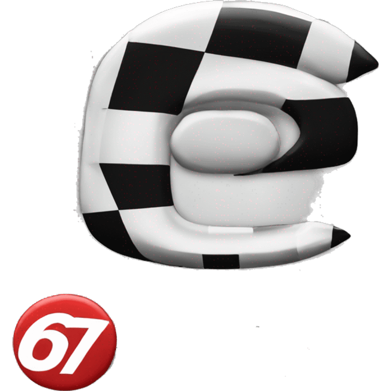 racecar number 66 emoji