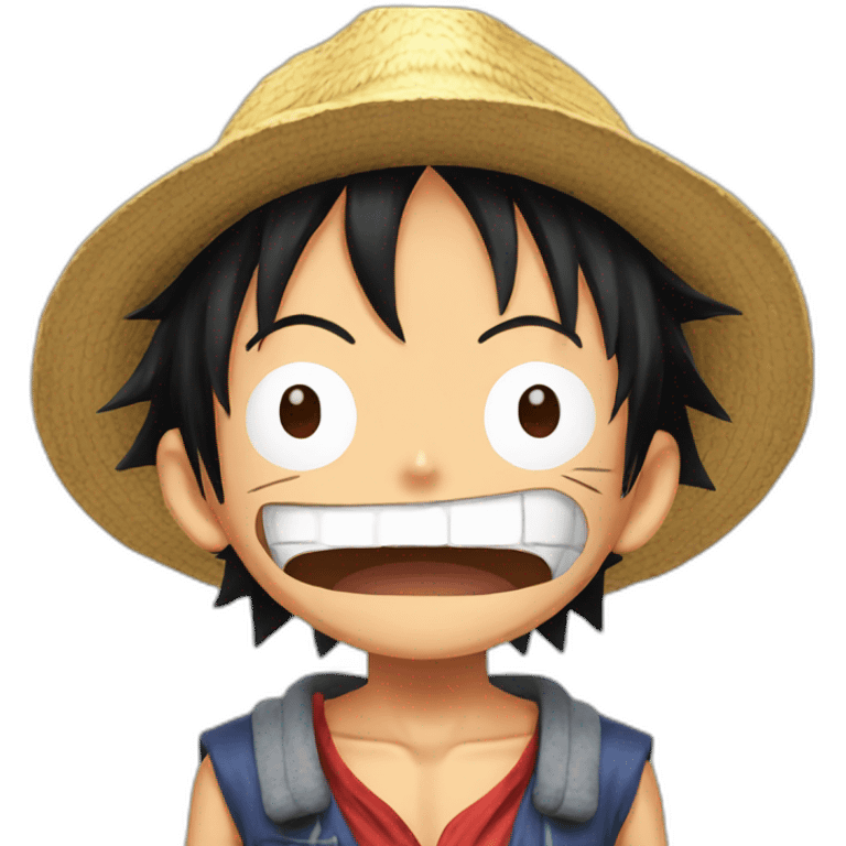 Monkey D luffy emoji