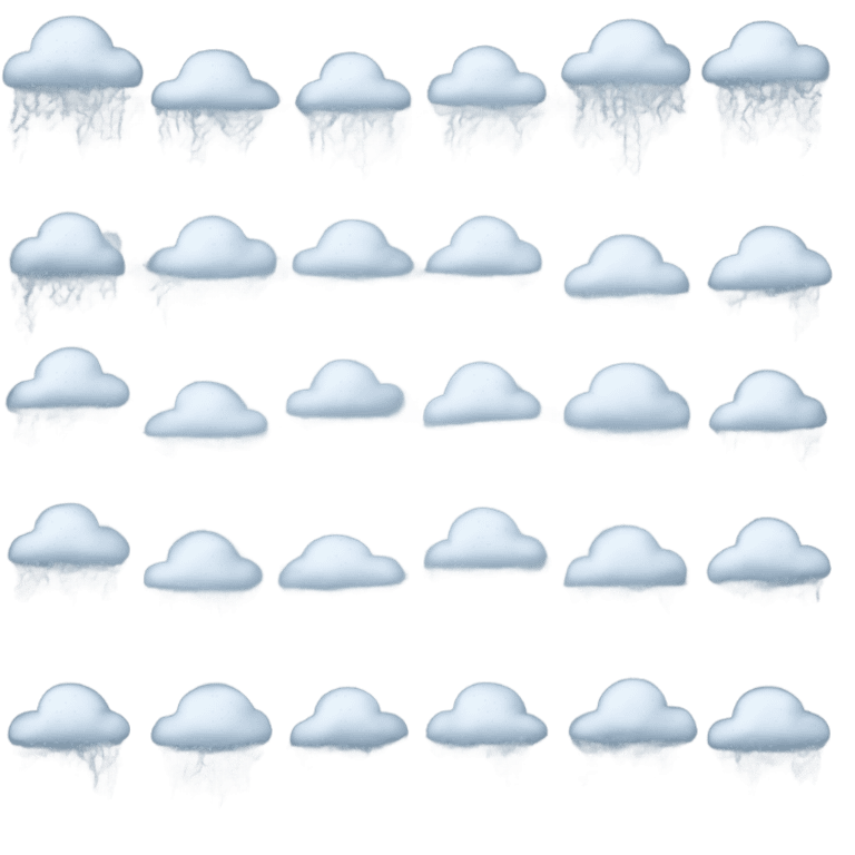 Snowstorm  emoji