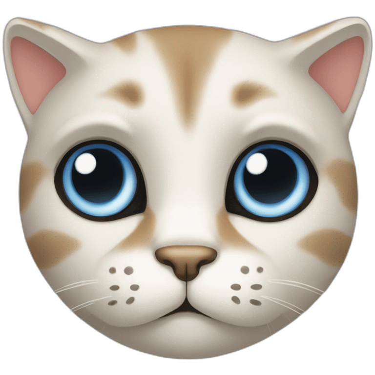 cat with big nose emoji