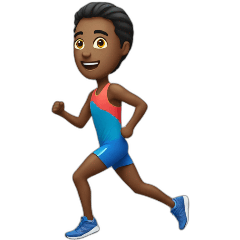 marathon runner emoji