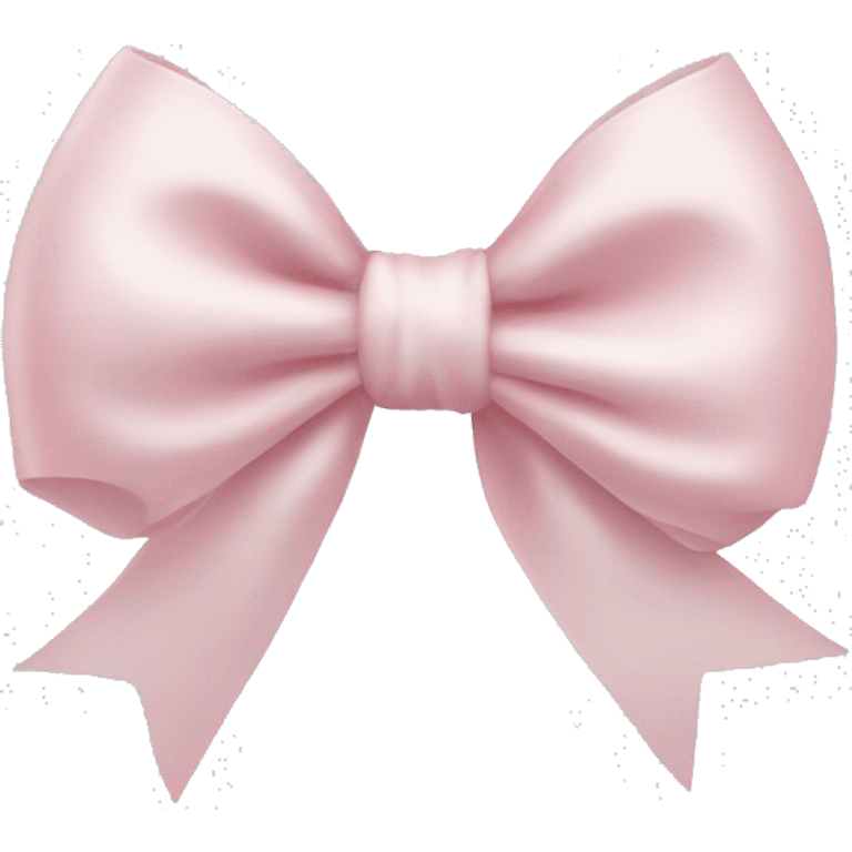 swan light pink bow emoji