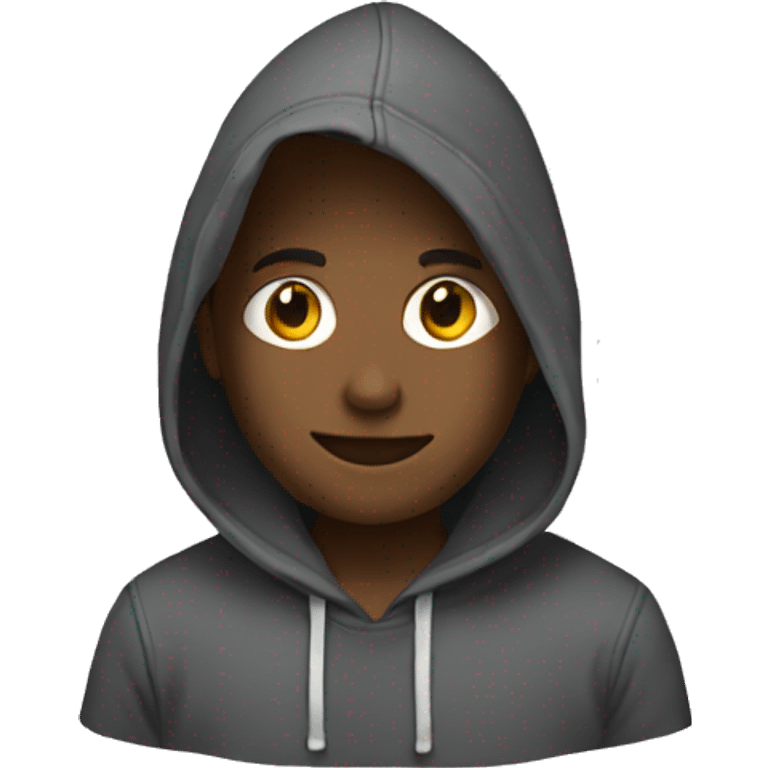 dark grey hoodie emoji