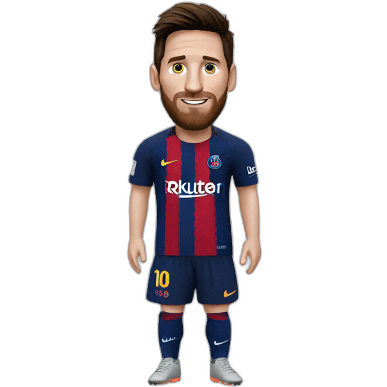 Messi psg emoji