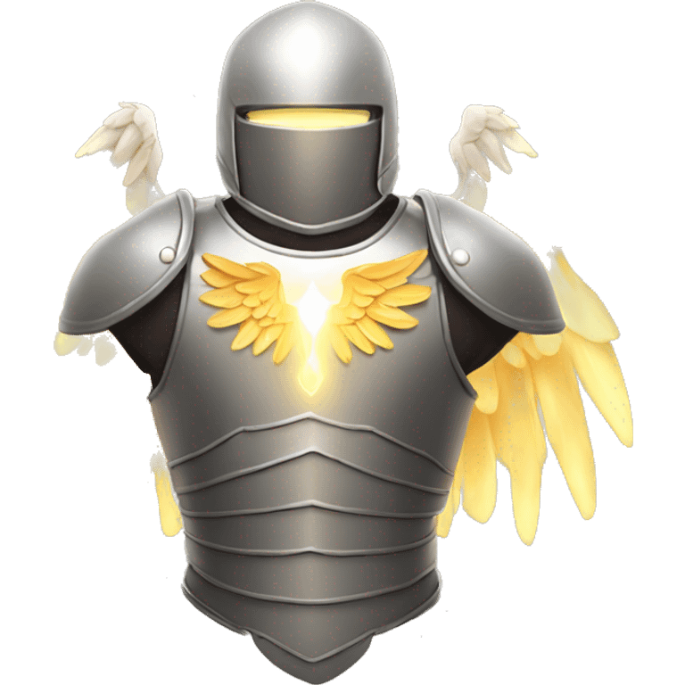 torso armor with wings of light emoji