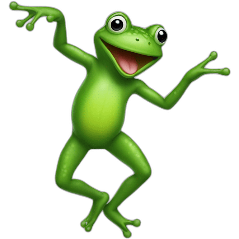 dancing frog emoji