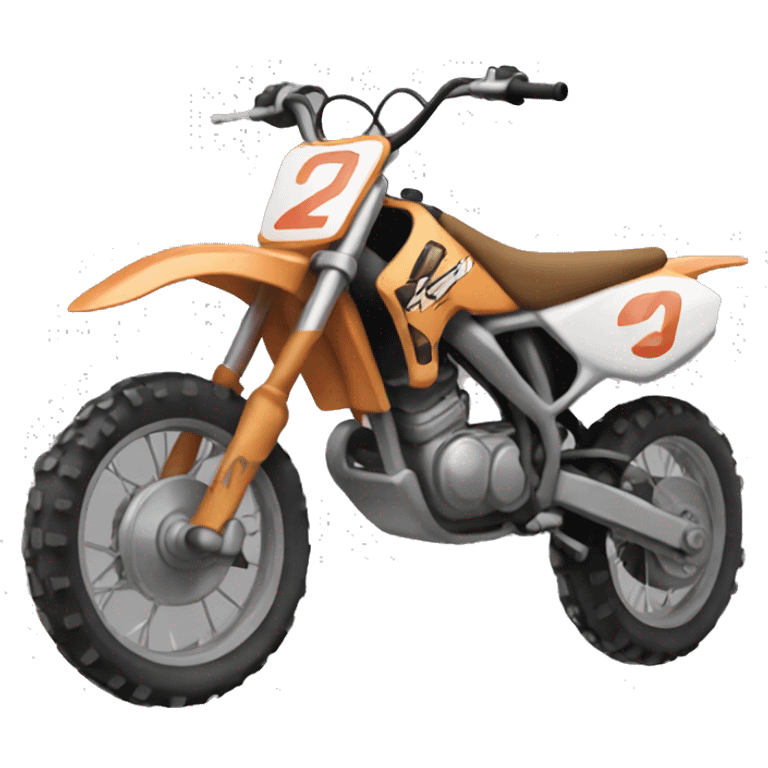 Dirt bike emoji