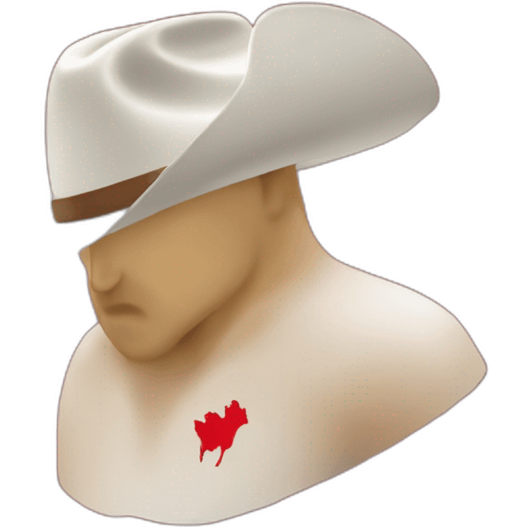 pensive polish flag cowboy hat emoji