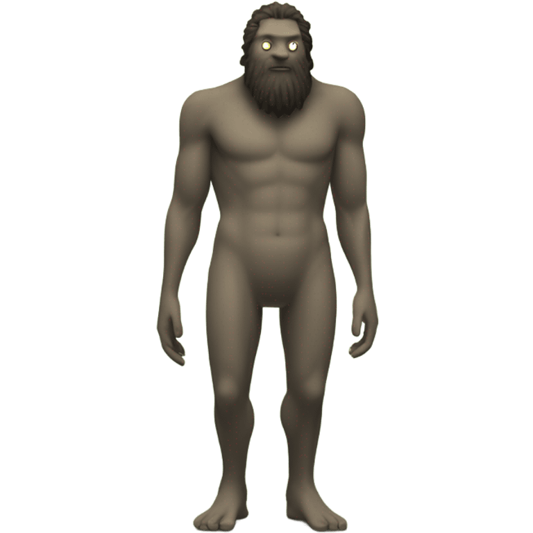 Bigfoot famous photo emoji