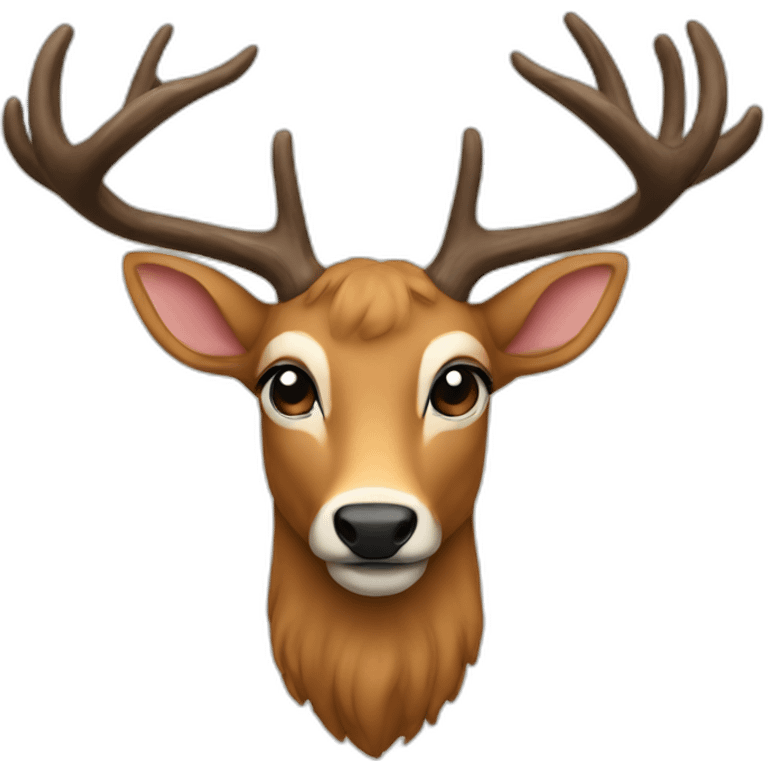 cerfs emoji