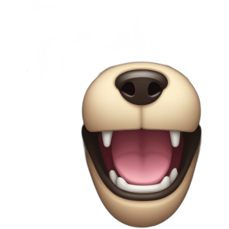 black bear grinning emoji