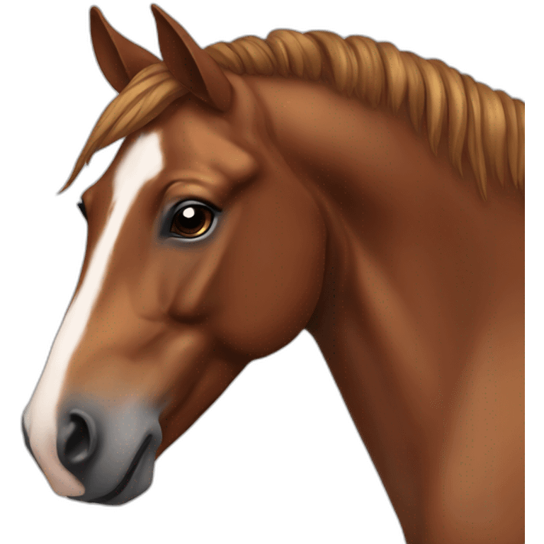 Brown horse  emoji