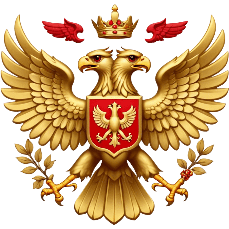 Byzantine double headed eagle Greek  emoji