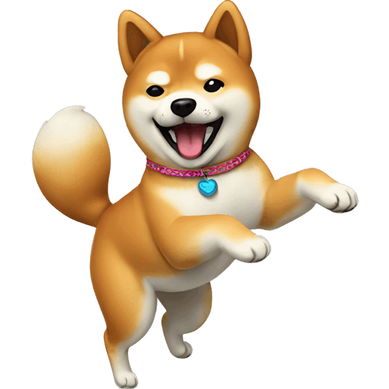 Dancing Shiba Inu emoji