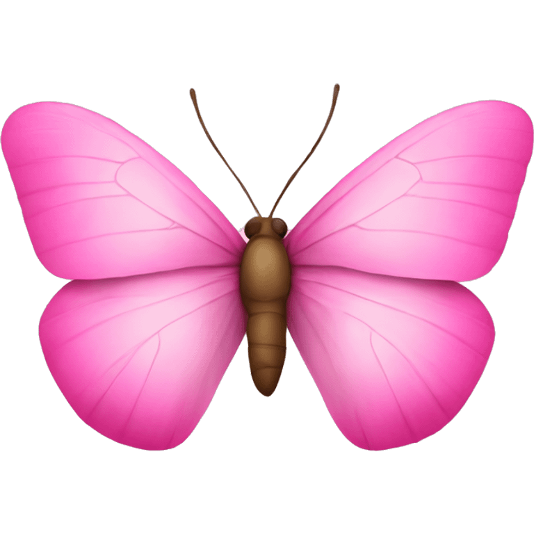 borboleta rosa emoji