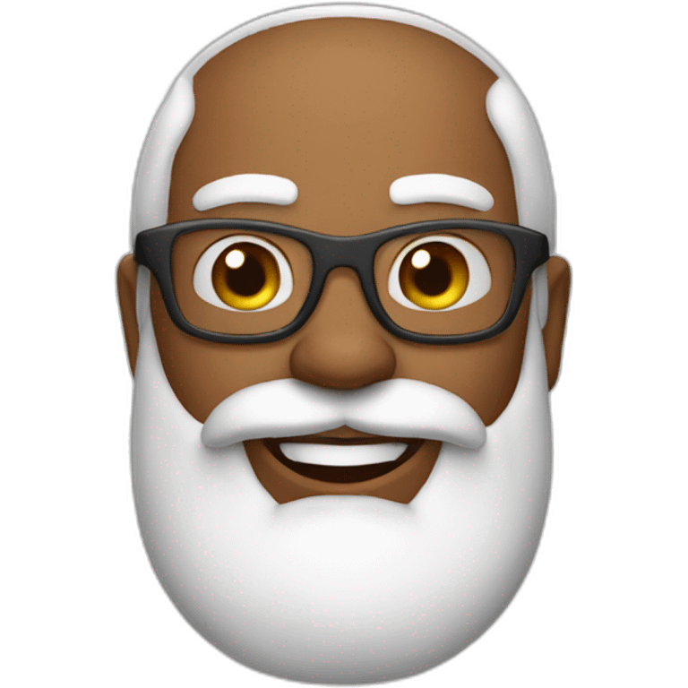 Super papá noel emoji