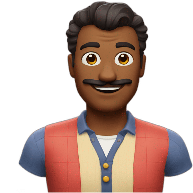 Hello neighbor emoji